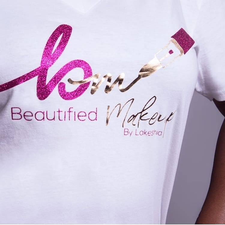 Image of Beautified Makeup Signature T-shirt