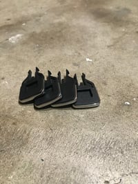 Image 1 of 03-08 Corolla AC Vent tabs (chrome 4pc set)