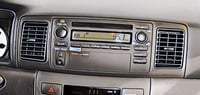 Image 3 of 03-08 Corolla AC Vent tabs (chrome 4pc set)