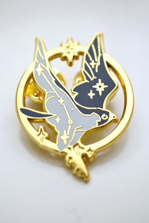 Image of 【Cut Time】First Flight enamel pin seconds