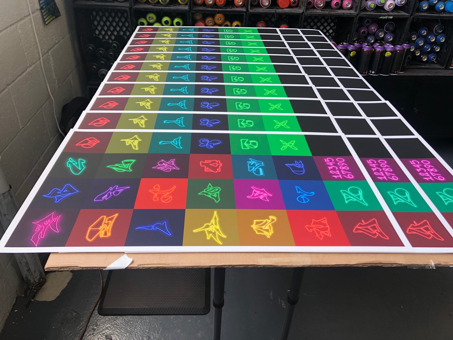 Image of 36 Days of Type Alphabet print