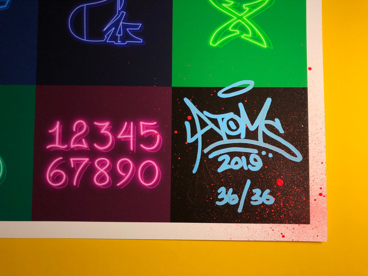 Image of 36 Days of Type Alphabet print