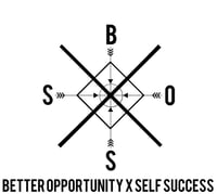 Better Opportunity X Self Success Logo Tee