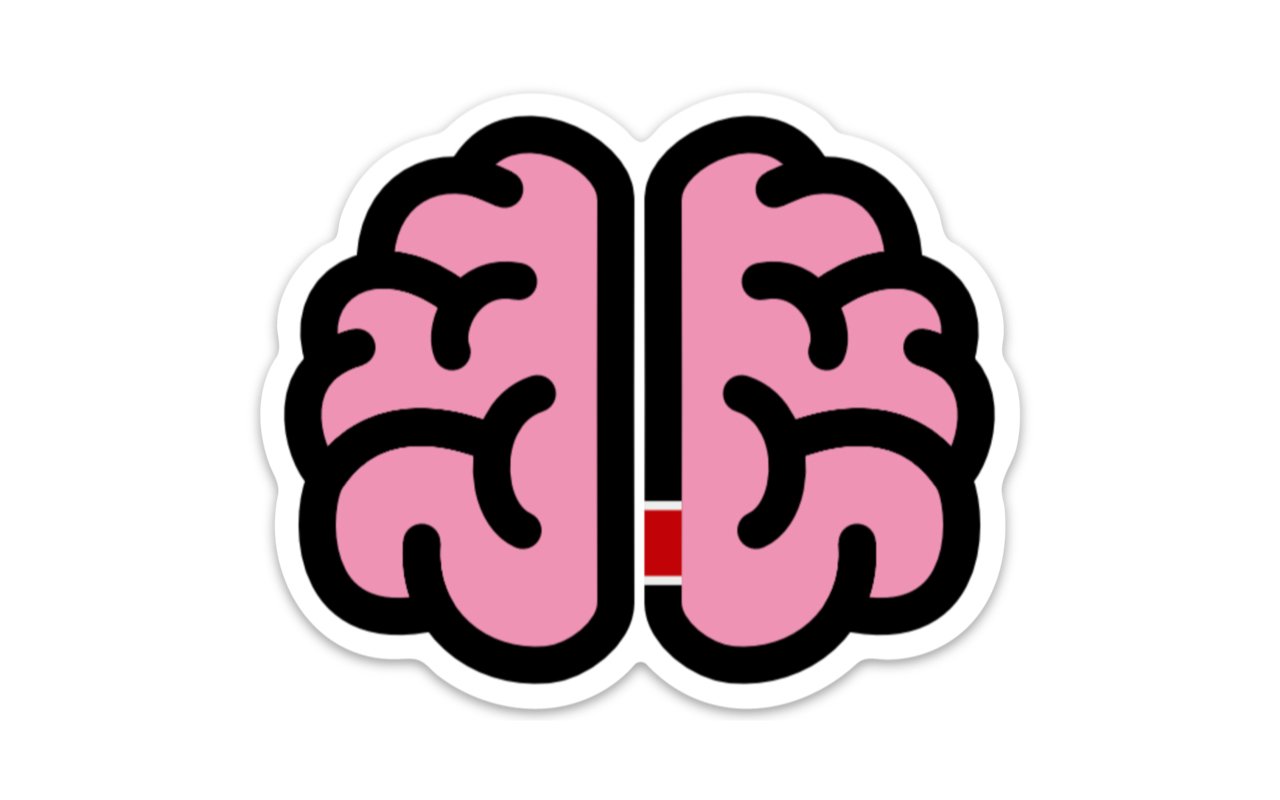 Brain Logo' Sticker