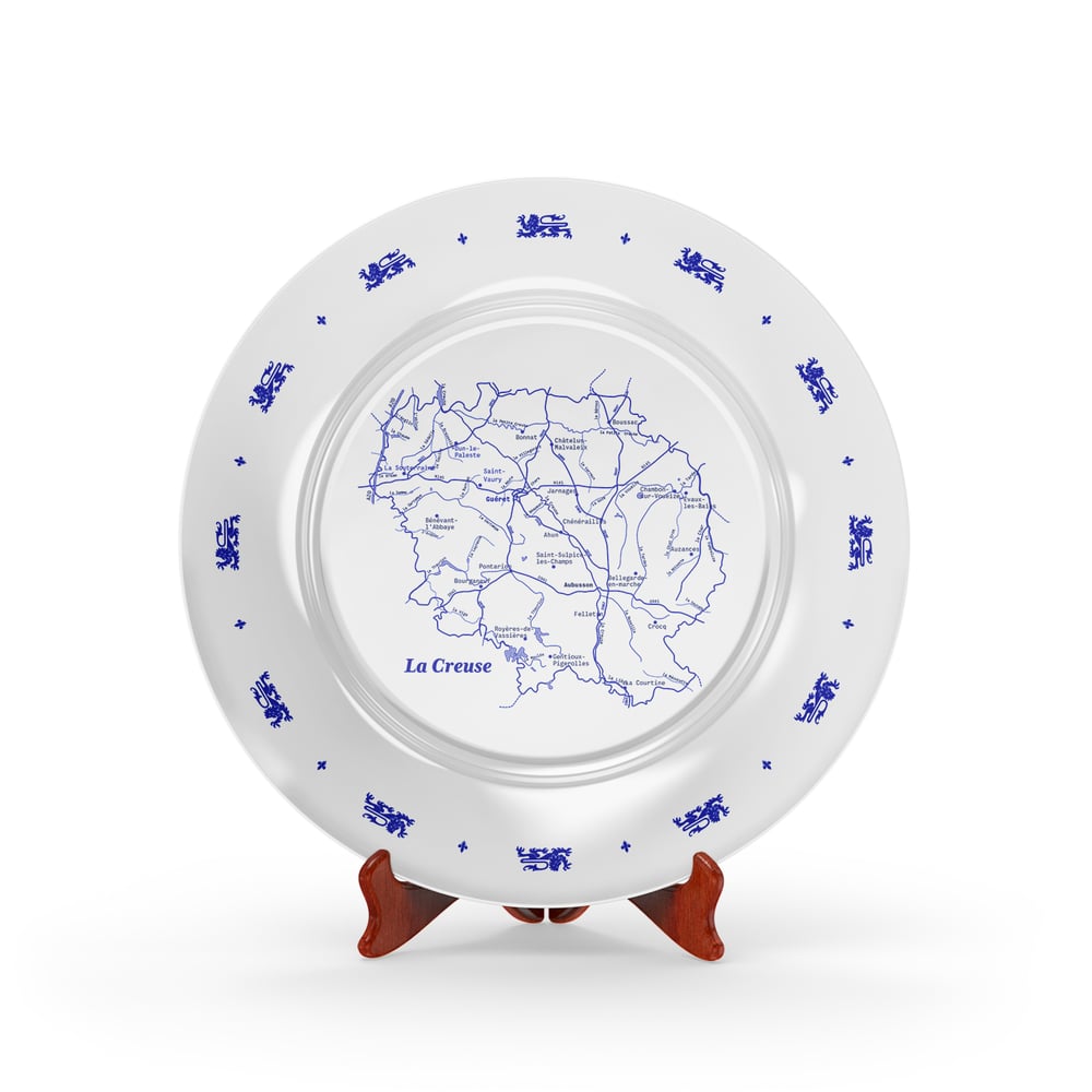 Image of <i>Assiette plate Creuse</i><br>Réf. SSTM-018-SS