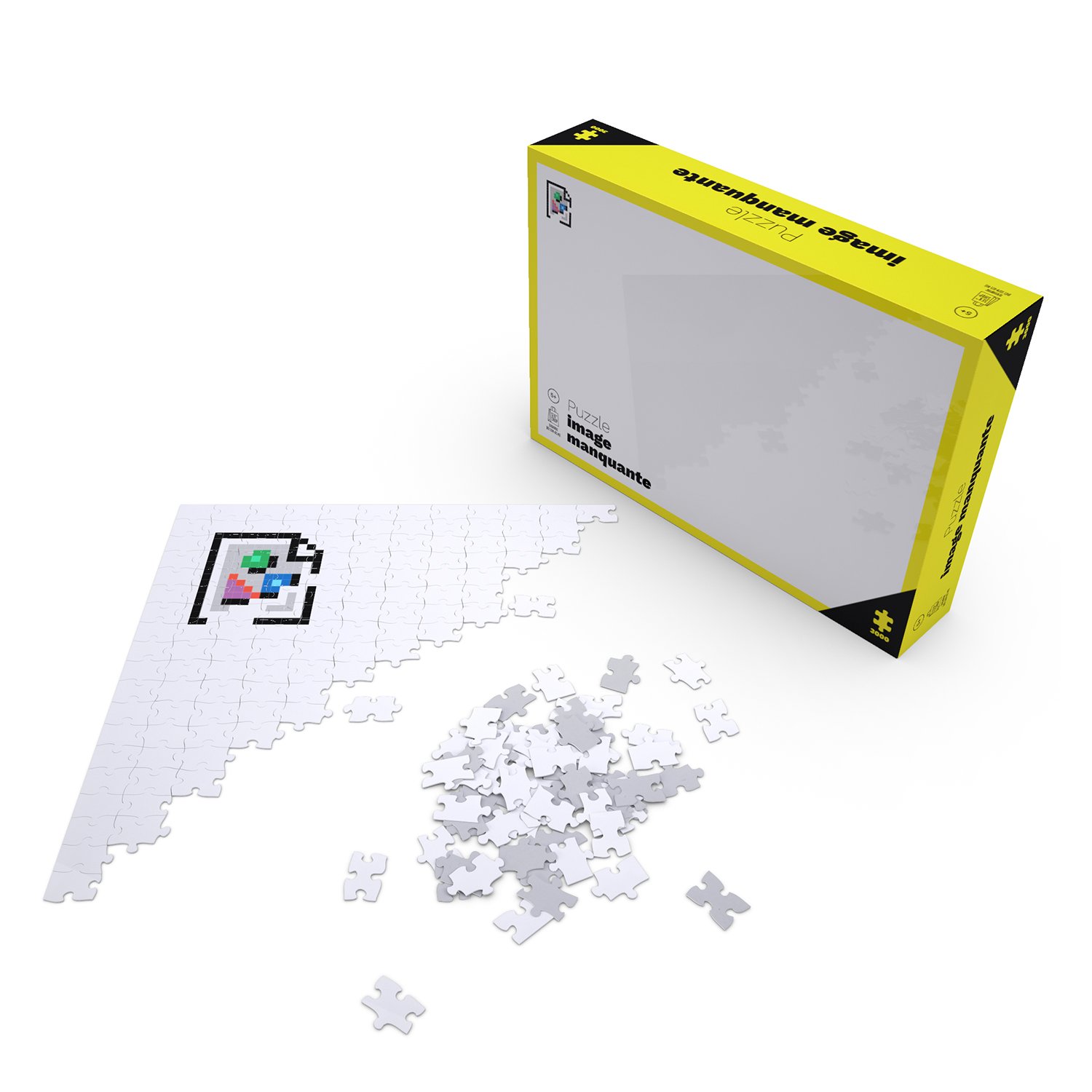 Image of <i>Puzzle « image manquante »</i><br>Réf. SSTM-021-MS