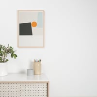 Image 3 of Block & Ball print by Tom Pigeon