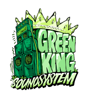 Green King Soundsystem Official T-Shirt Limited Edition 