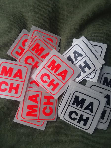 Image of MA/CH stickers 1"x1"