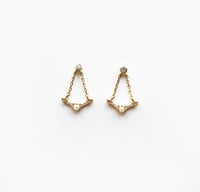 Image 1 of Deco Chandelier Earring