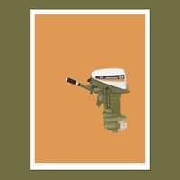 Image 4 of Sea Horse of the Seventies - Print