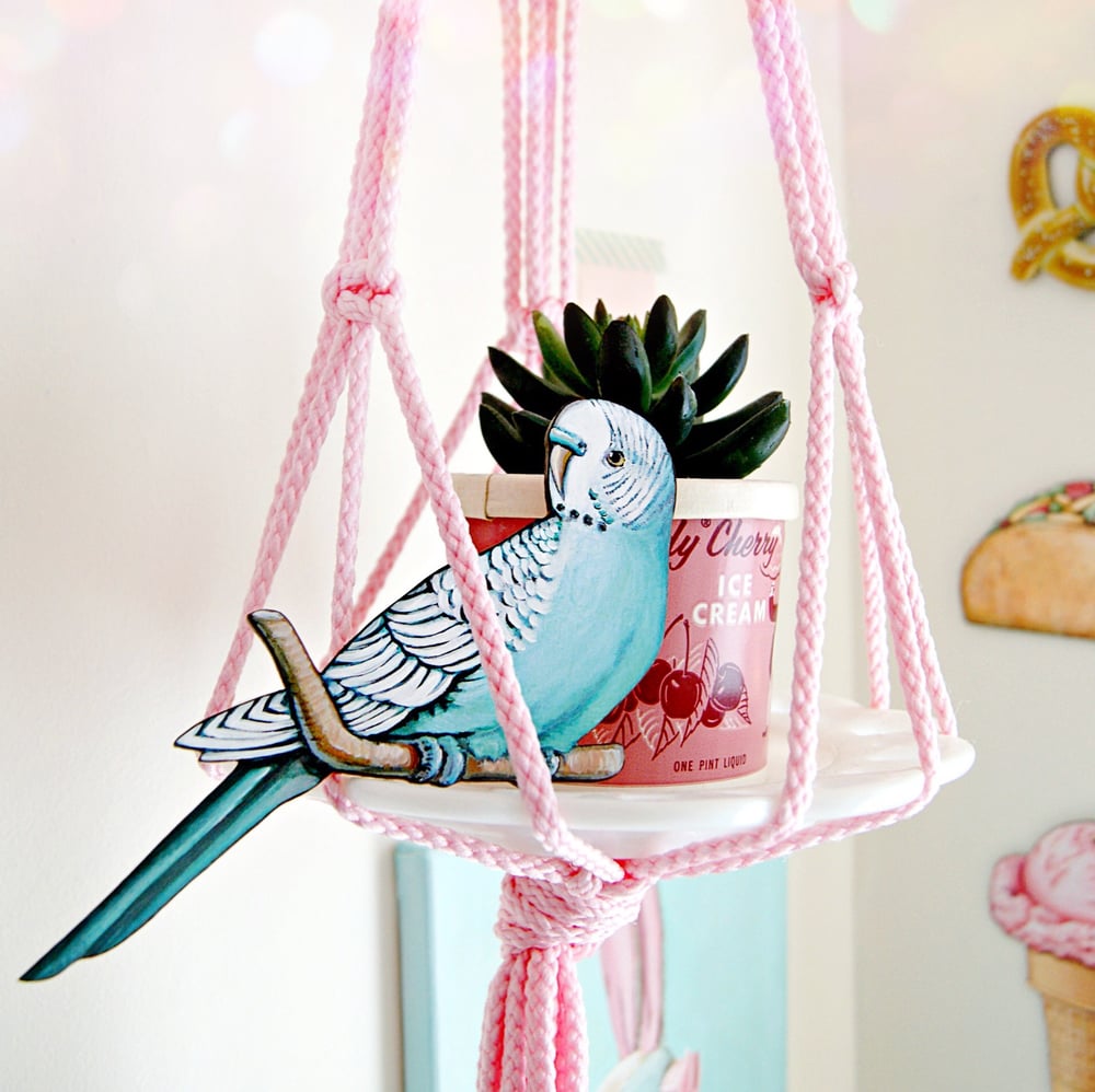 Image of Budgie ornament 