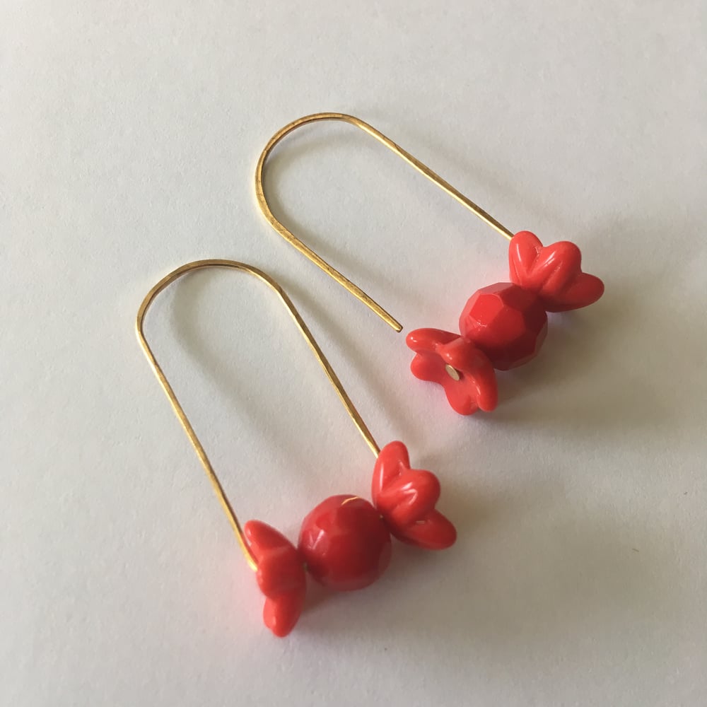 Image of Reddy or Not Earrings