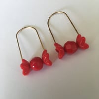 Image 2 of Reddy or Not Earrings