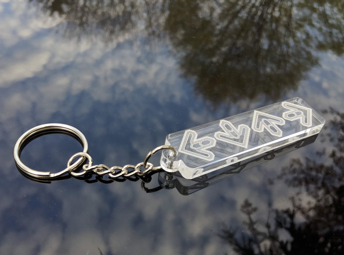 Image of DDR Arrow Row Keychain