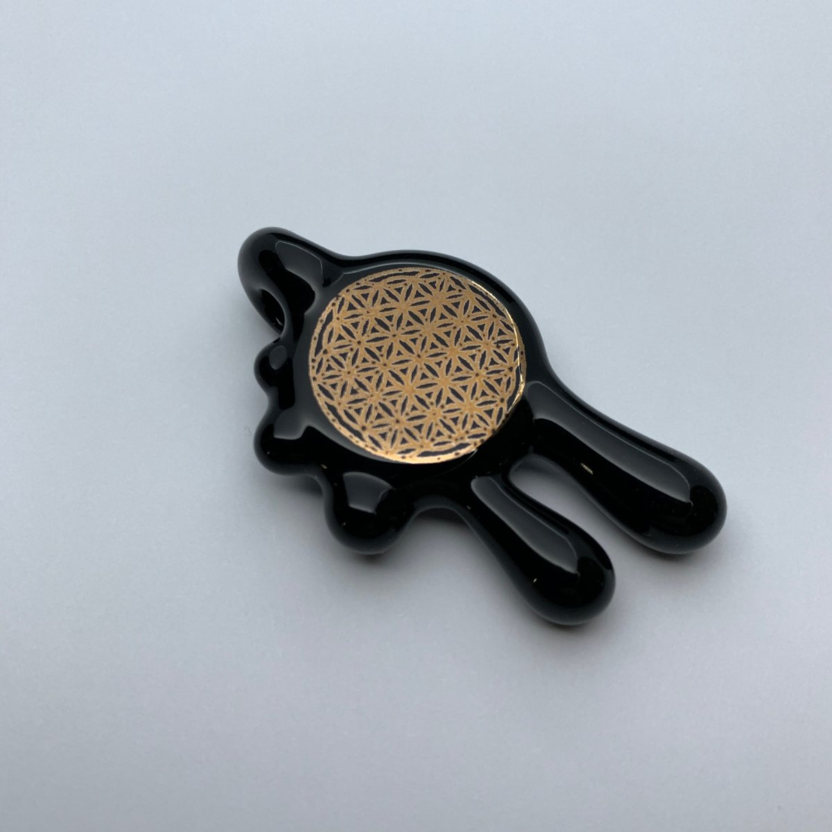 Black Drip Coin LazioGlass