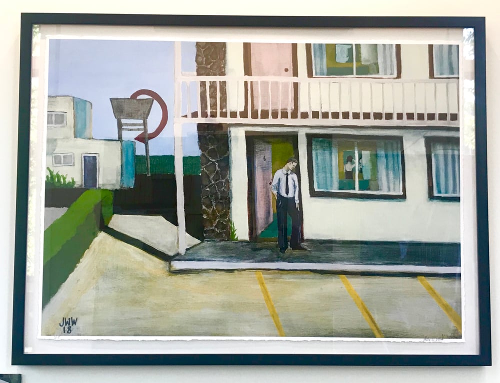 "In Florida" Framed Limited Edition Print