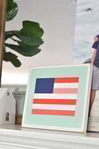 Image 5 of Stars and Stripes - Bonnie & Camille Wood Barn Quilt