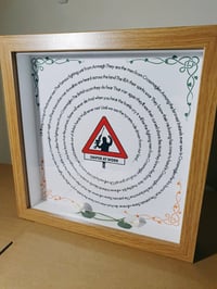 'The Fighting Men From Crossmaglen' Box Frame