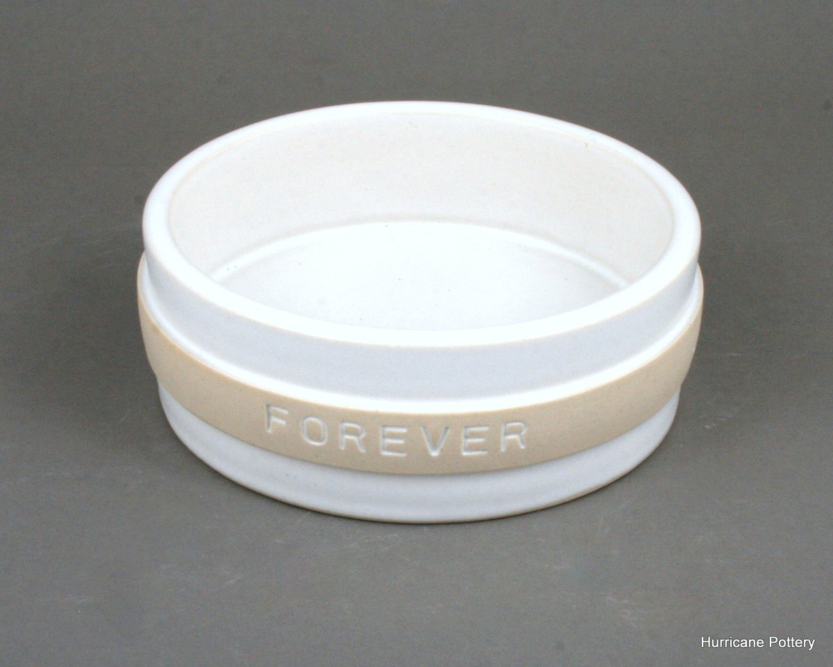 Image of Ceramic Wine Bottle Coaster with Personalized Band for Commemorative Gift