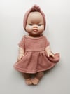 Tenue "robe vieux rose" 
