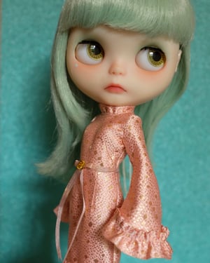 Image of LoungingLinda Susie Dress ~ Rose Gold