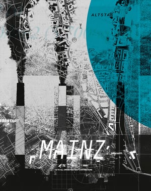Image of Mainzmap Mainz Mombach Plakat