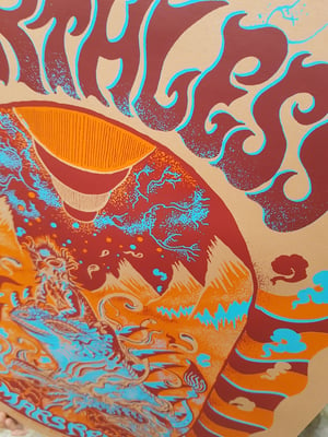 EARTHLESS et MARS RED SKY (gigposter 2019)