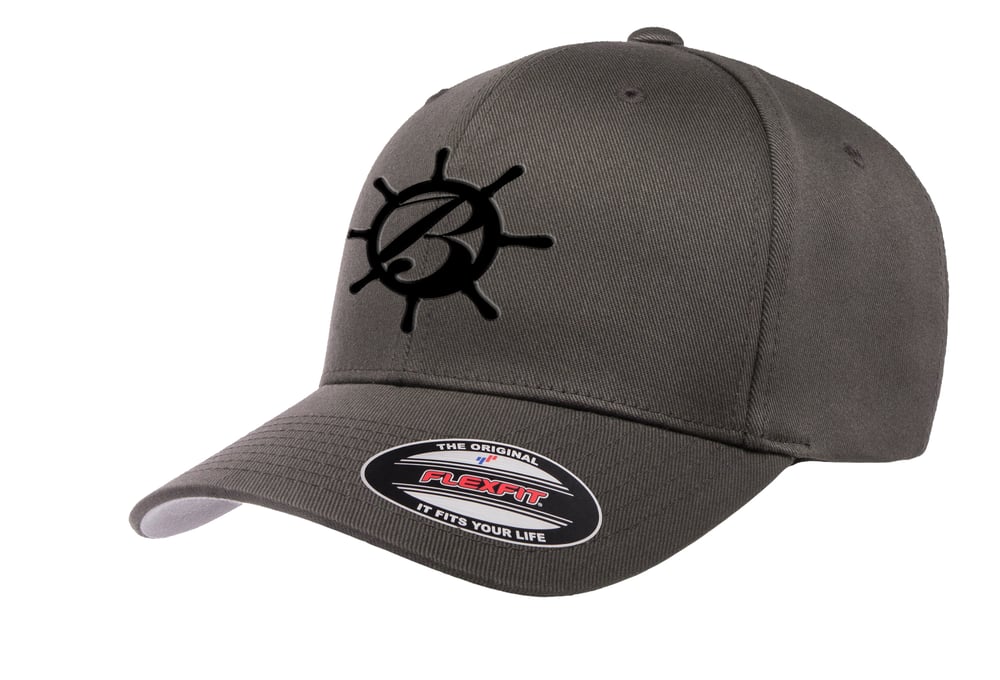 Image of Fitted BlackSails Hat - Gray