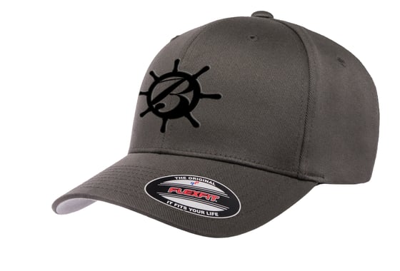 Image of Fitted BlackSails Hat - Gray