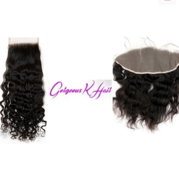 Image of Transparent Pre-Plucked 4x4, 5x5, & 6x6  "VIETNAMESE LACE CLOSURE OR 13x4 LACE FRONTAL"