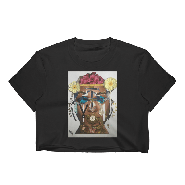 Image of Black Nachami Crop Top