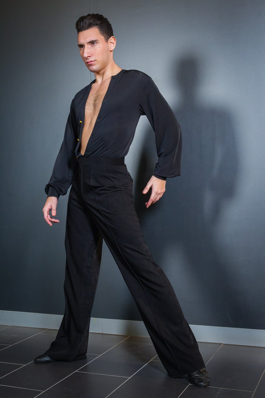 Image of Latin Pants B3564A Dancewear latin ballroom