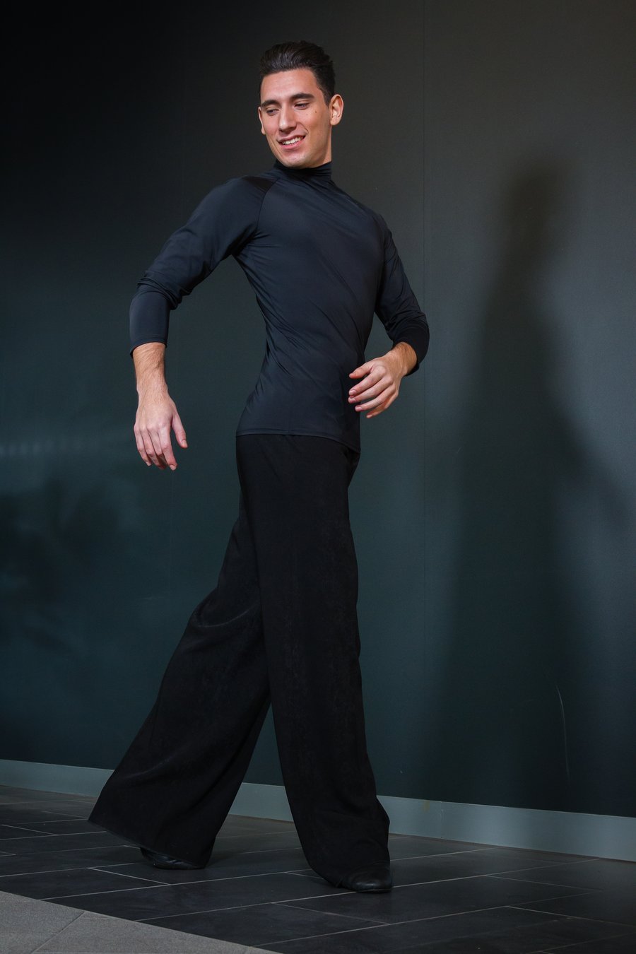 Image of Latin Pants B3564A Dancewear latin ballroom