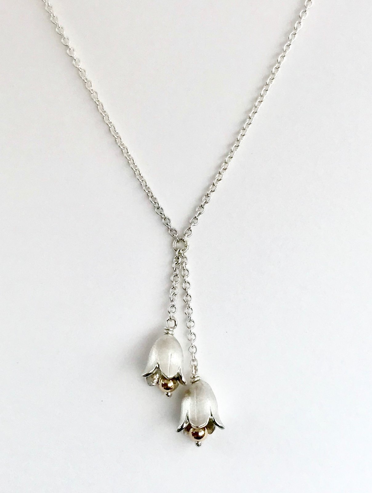 lily of the valley pendant necklace