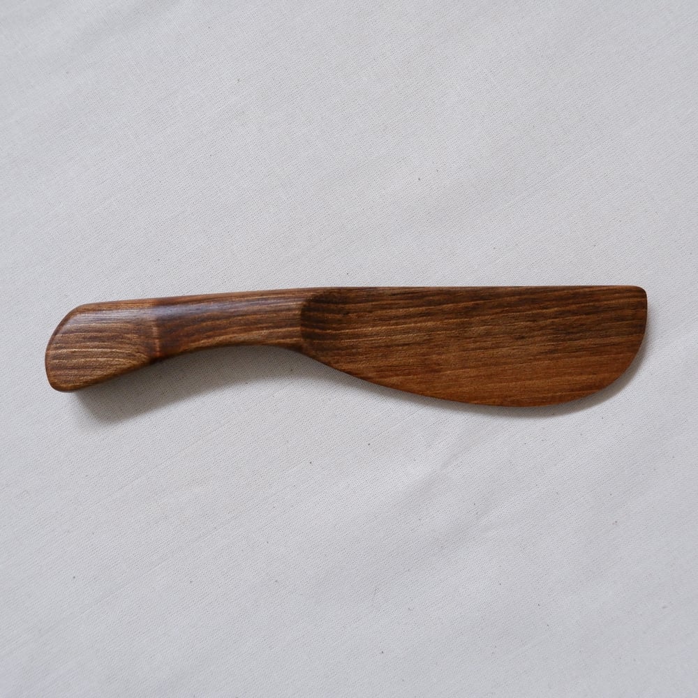 Walnut Wooden Cheese Knife