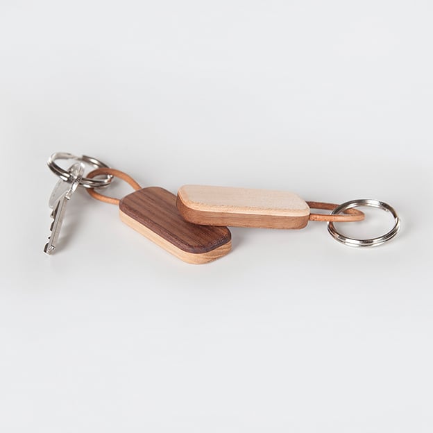 Image of Key chain walnut