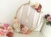 Porte barrettes/ photos fleuri 40cm 