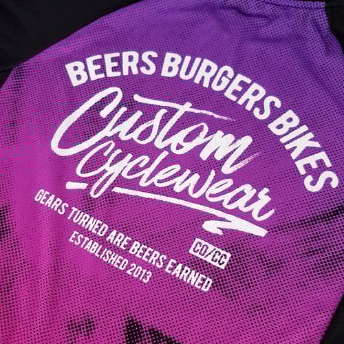 Image of Brush Stroke MTB Jersey