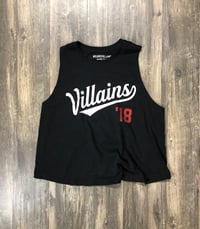 Limited edition Villains ‘18 women’s racerback crop tank