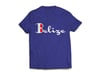 Belize - T-Shirt Navy Blue/White(Red)