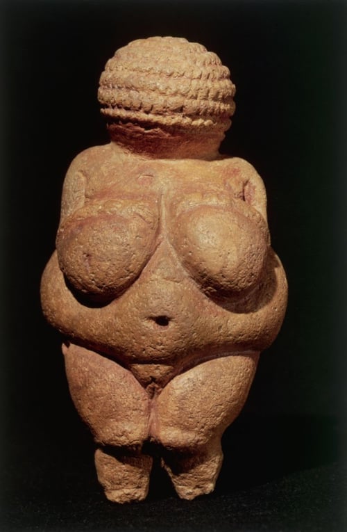 Image of Moroccan Red Clay Venus of Willendorf Soap 