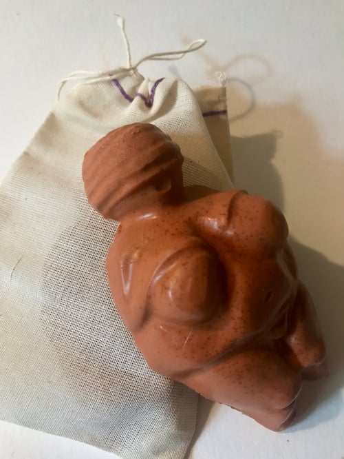 Image of Moroccan Red Clay Venus of Willendorf Soap 