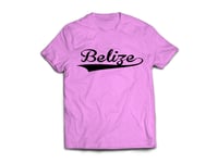 Belize - T-Shirt - Pink/Black