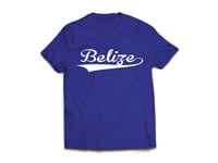 Belize - T-Shirt - Navy Blue/White