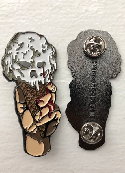 Image of I SCREAM MAN ENAMEL PIN #5
