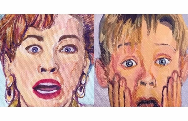 Image of Mom and Kevin/ Home Alone 