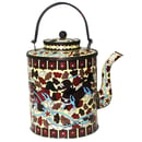 Image of BEAUTIFUL & VINTAGE LARGE CLOISONNE TEA POT