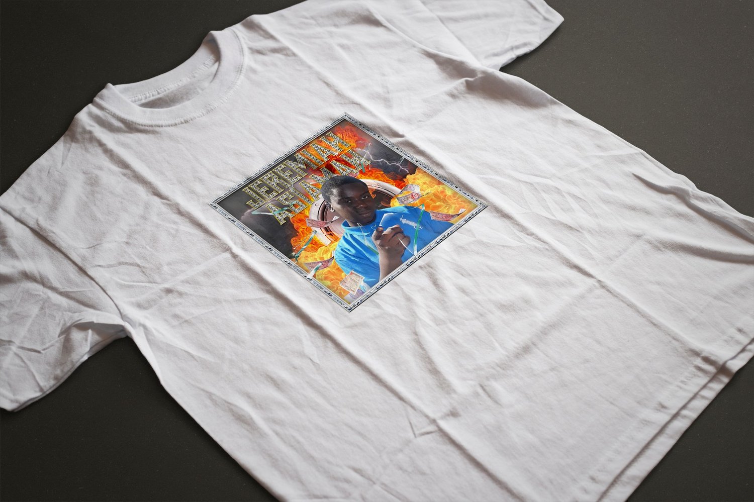 Image of Jizzy Jezza 09 Tees - WHITE