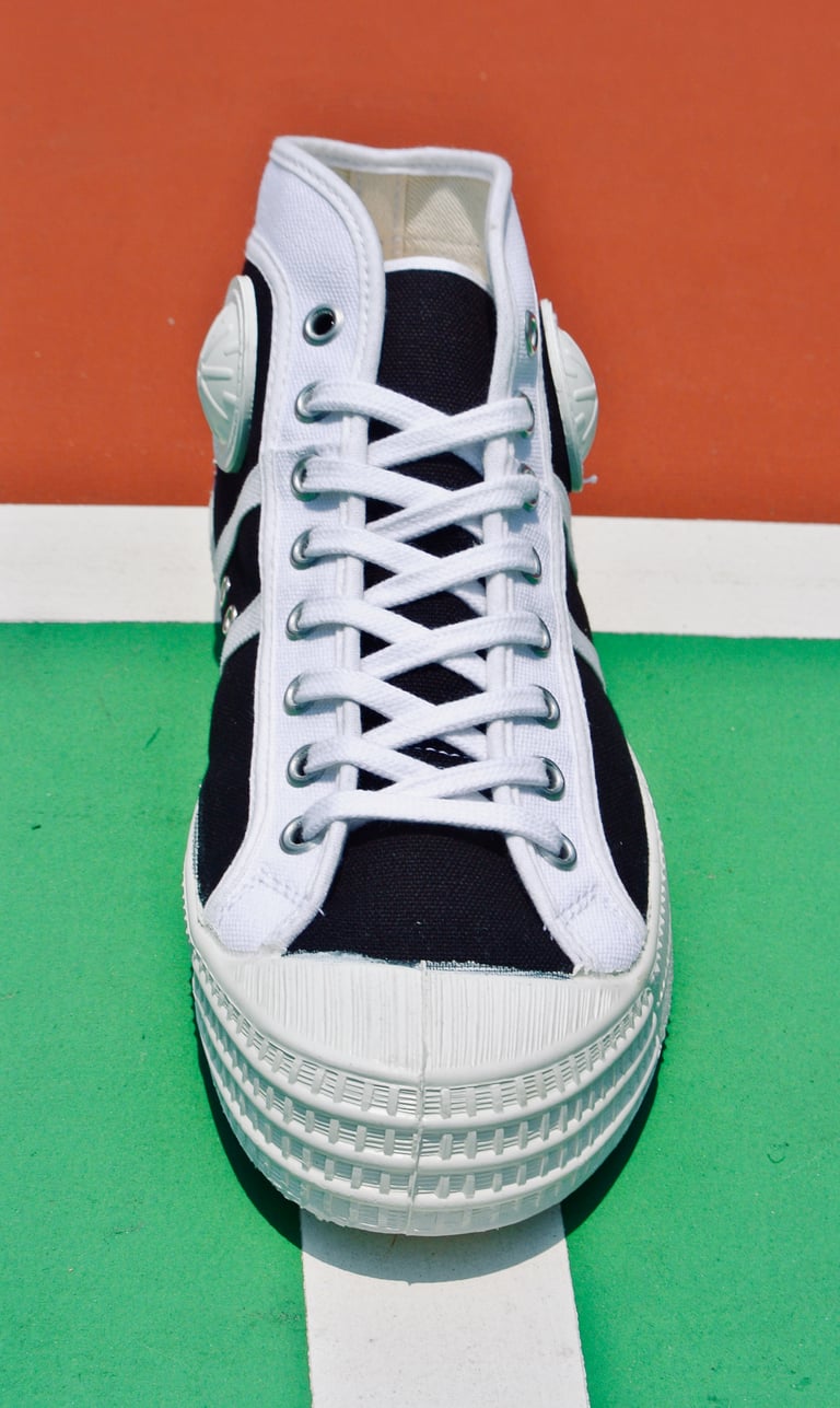 Vegancraft hi top canvas sneaker shoes made in Slovakia Image 5